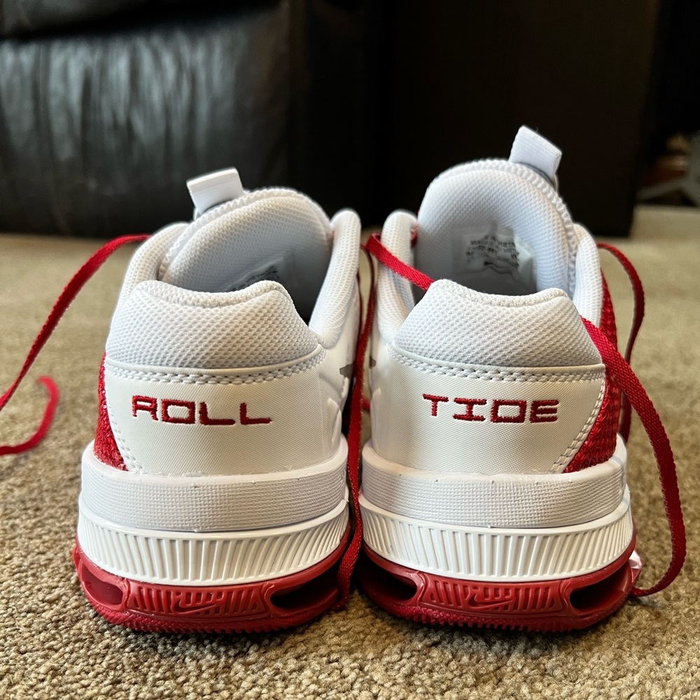 NWT Custom Nike sneakers. Roll Tide on the back. Women’s size 7.5 Brand new